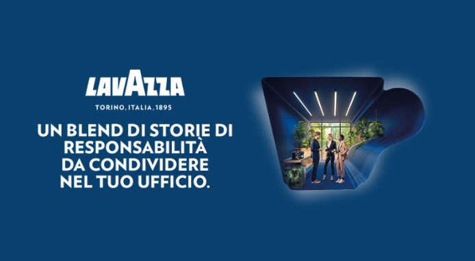 Lavazza in comunicazione racconta la propria offerta dedicata al mondo degli uffici