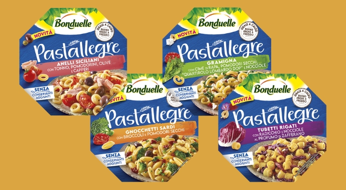 Nel World Pasta Day Bonduelle lancia le nuove Pastallegre