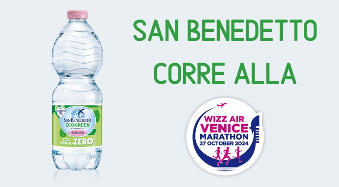 San Benedetto EcoGreen corre al fianco della Venice Marathon