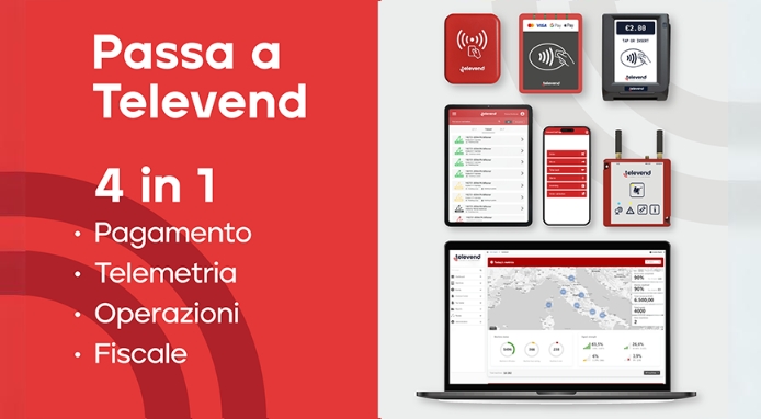 Stai avanti: passa a Televend!