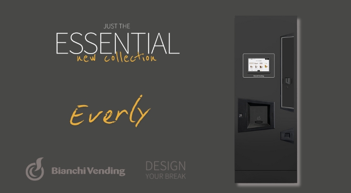 Bianchi Vending presenta Everly, la soluzione per bevande calde affidabile e versatile