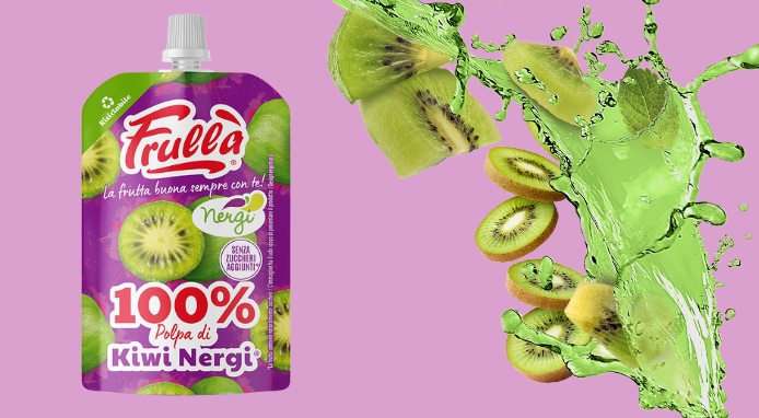 Frullà 100% Kiwi Nergi®: il primo in Italia con questo superfrutto