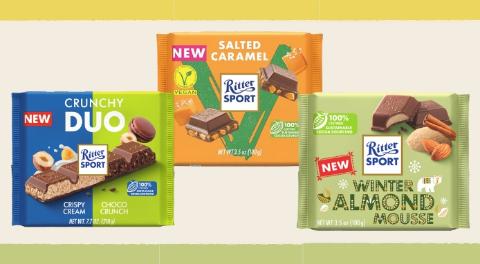 Ritter Sport e il gusto dell’autunno: nuove linee Duo, Winter e Vegan