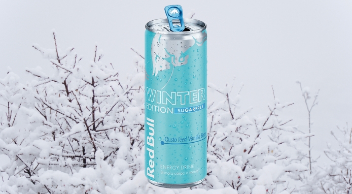 Red Bull® presenta la nuova Winter Edition sugar free al gusto Iced Vanilla Berry