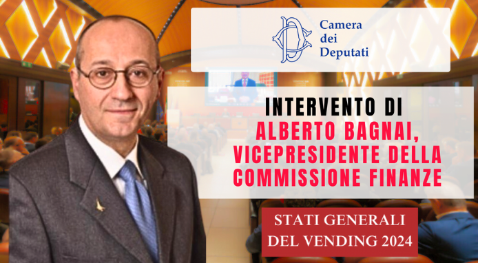 Stati Generali del Vending 2024: l’intervento dell’on. Alberto Bagnai