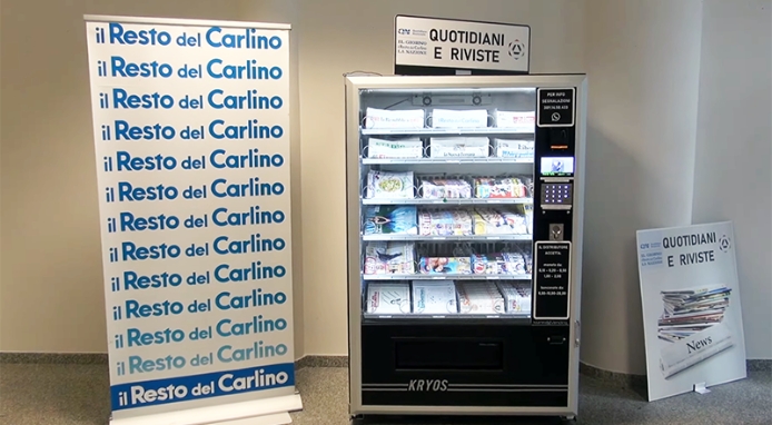 La FIEG chiede distributori automatici contro la desertificazione delle edicole