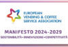 European Vending & Coffee Service Association: Manifesto 2024-2029