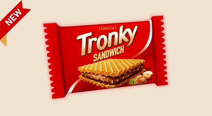 Tronky Sandwich, l’ultima novità di casa Ferrero