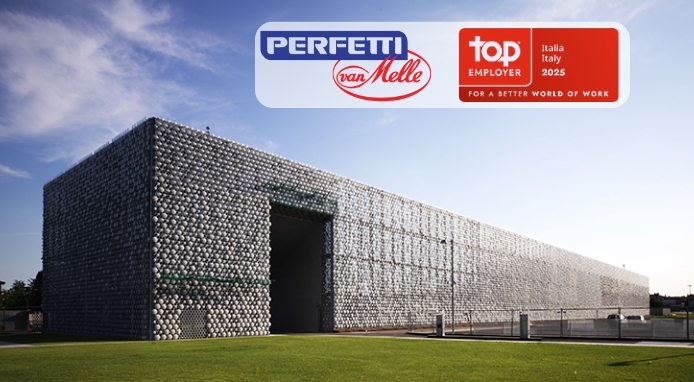 Perfetti Van Melle tra le principali aziende italiane certificate Top Employer