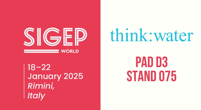Think:water a Sigep 2025 con le sue soluzioni made in Italy per il trattamento dell’acqua