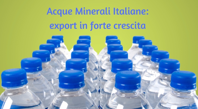 Il comparto delle acque minerali traina la crescita del Food& Beverage nazionale