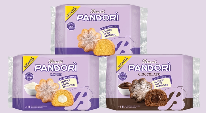 Bauli punta all’innovazione e lancia Pandorì, lo snack al gusto di pandoro