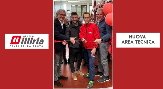 Il Gruppo Illiria inaugura la nuova Area Tecnica a Udine