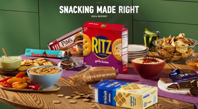 Mondelēz International pubblica il Report “Snacking Made Right”