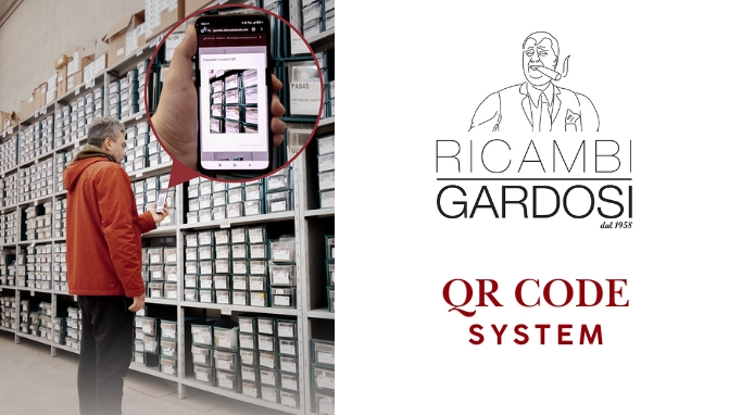 Sistema QR Code per riordino magazzino: l’innovazione di Ricambigardosi