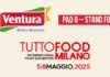 Ventura protagonista a Tuttofood 2025 con snack salutari e innovativi