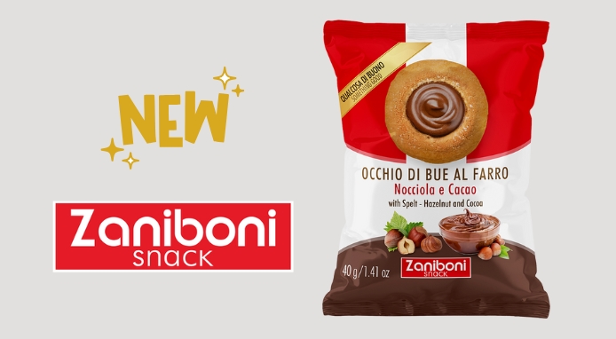 Novità Zaniboni Snack: Occhio di Bue alla Nocciola