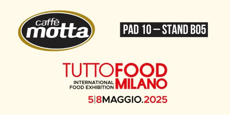 Caffè Motta a Tuttofood 2025 con la nuova Linea Professionale in grani e cialde