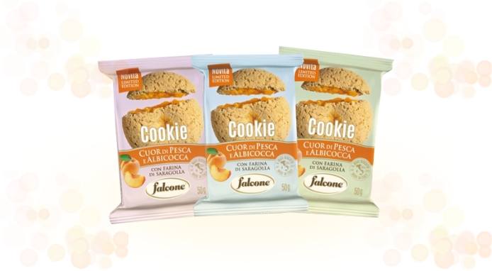 Dolciaria Falcone presenta il Cookie Cuor di Pesca & Albicocca in limited edition
