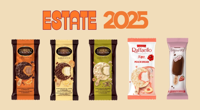 Gruppo Ferrero: nuovi irresistibili gelati per l’estate 2025