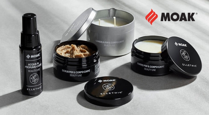 Caffè Moak ed Ellethic: dal silverskin del caffè nasce una linea cosmetica sostenibile