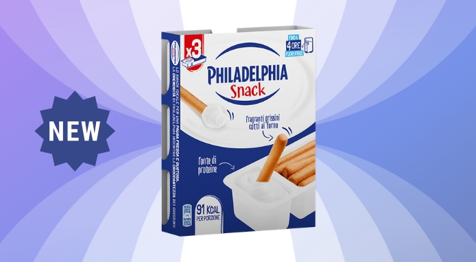 Philadelphia lancia Philadelphia Snack che unisce cremoso e croccante