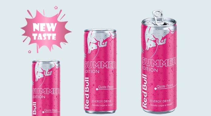 La nuova RED BULL® Summer Edition è al gusto Pesca