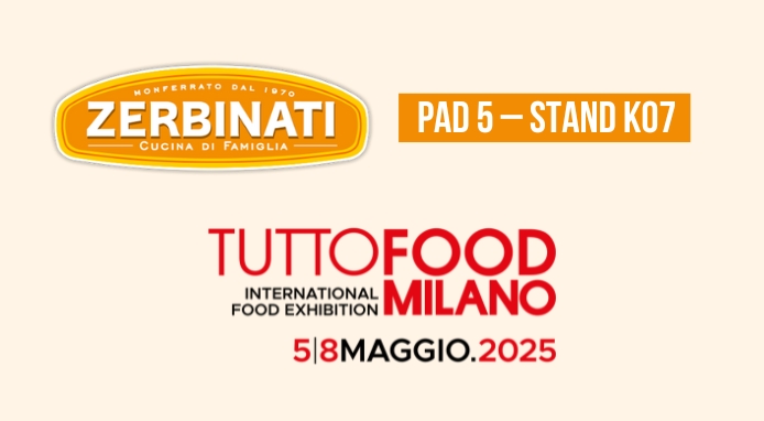 Zerbinati a Tuttofood con una nuova Lunch Box e La Vellutata Estiva