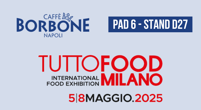 Caffè Borbone protagonista a TuttoFood 2025 con le ultime novità di prodotto