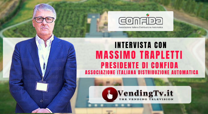 Assemblea CONFIDA 2025: VendingTv intervista il presidente Massimo Trapletti