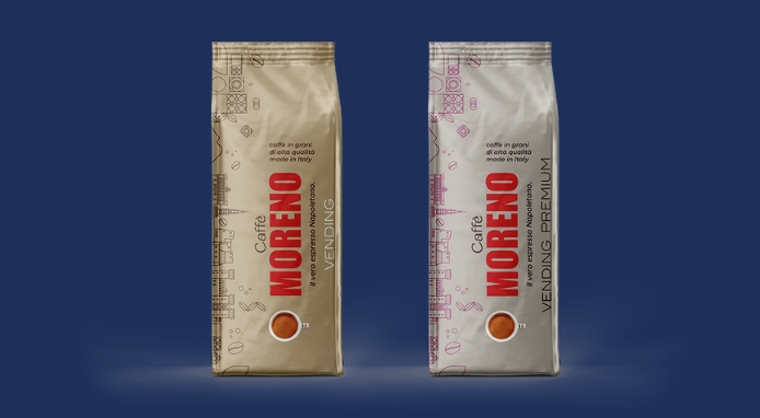 Caffè Moreno presenta due nuove miscele per la distribuzione automatica