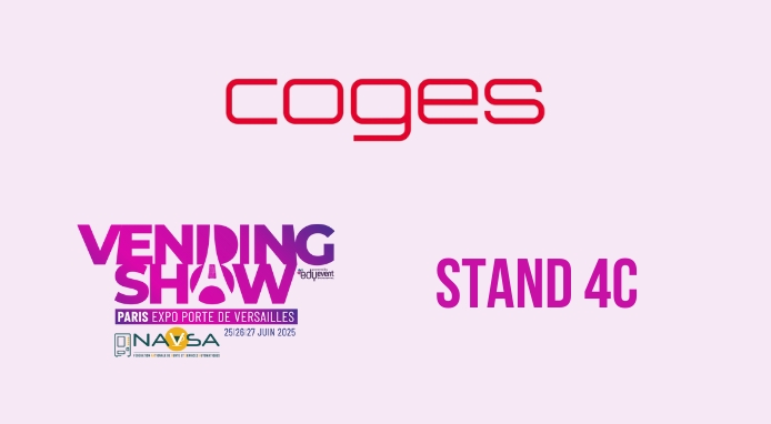 Le soluzioni per il Vending Intelligente di Coges al Vending Show di Parigi