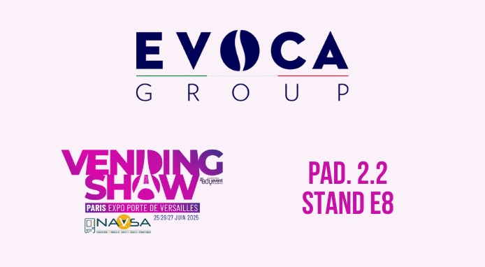 Evoca al Vending Show di Parigi per ridefinire l’esperienza del caffè