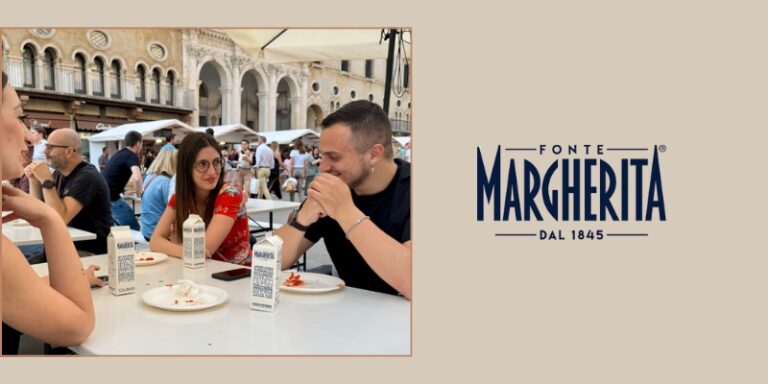 Il brick eco-friendly di Fonte Margherita water sponsor di “Pizza in Piazza”