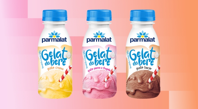 Gelato da Bere Parmalat: il gusto del gelato, tutto da sorseggiare