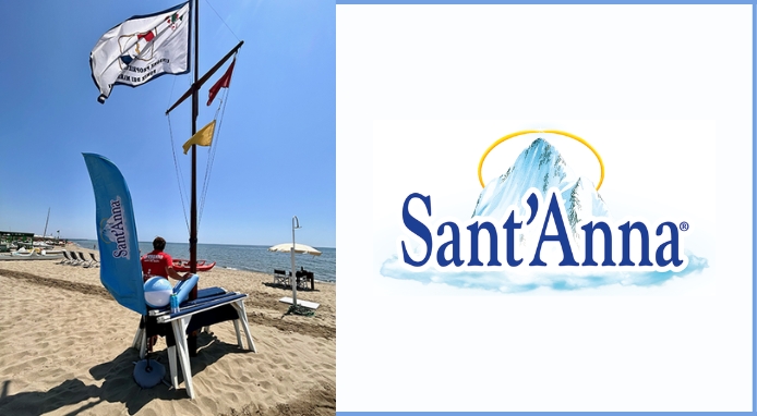 Acqua Sant’Anna e 7Events: un’estate più sicura e inclusiva sulle spiagge italiane