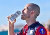 Fonte Margherita 1845 Official Water del Beach Soccer 2025 della FIGC-LND