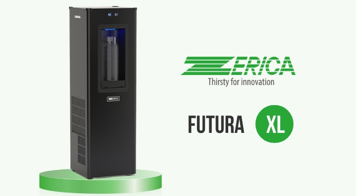 Futura XL di Zerica: l’evoluzione dell’erogatore d’acqua più compatto del mercato