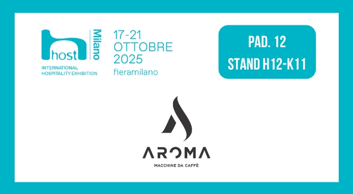 Aroma a Host 2025 con novità di prodotto e visione internazionale