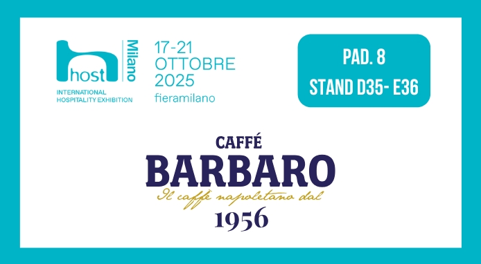 Caffè Barbaro a Host 2025: la tradizione che innova