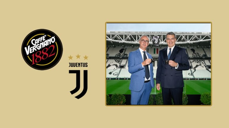Caffè Vergnano è il nuovo Official Coffe di Juventus Football Club