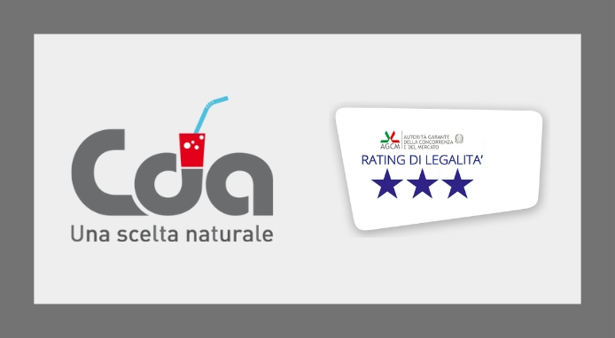 CDA Srl Società Benefit conferma le tre stelle del Rating di Legalità