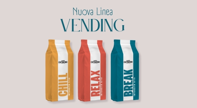 Costadoro presenta la nuova linea Vending per una pausa di qualità