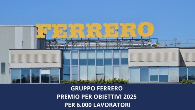 Ferrero premia i dipendenti con bonus fino a 2.580 euro: accordo con i sindacati