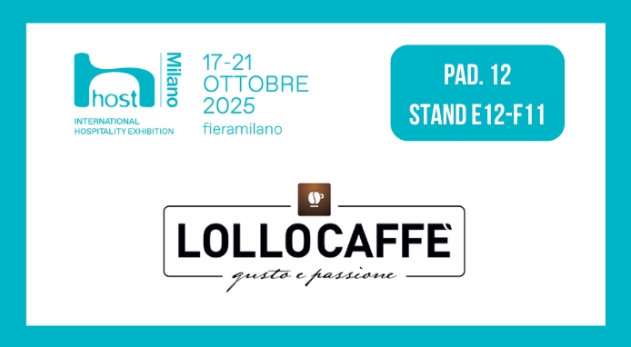 Lollo Caffè celebra i 20 anni a Host 2025 con nuove miscele e un nuovo logo