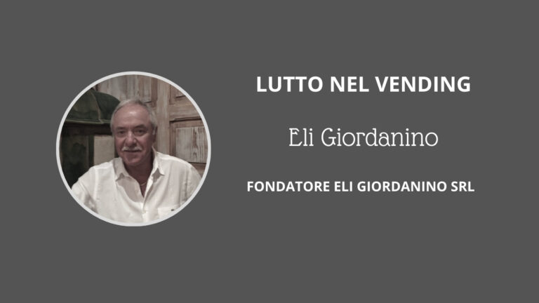 Lutto nel Vending: scompare Eli Giordanino