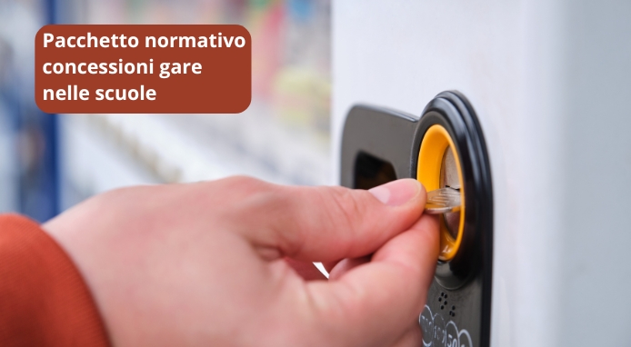 Aggiornato il pacchetto normativo per le concessioni vending nelle scuole