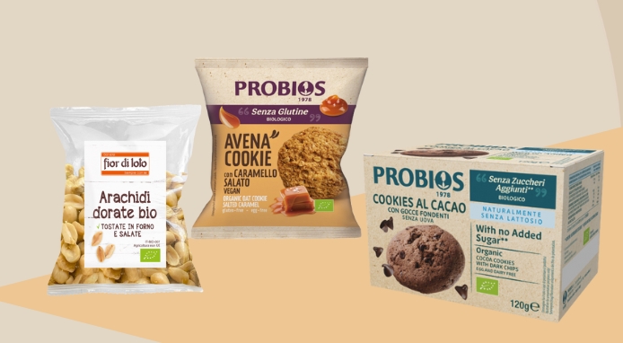 Probios lancia i nuovi cookie free-from ideali per Vending e Horeca