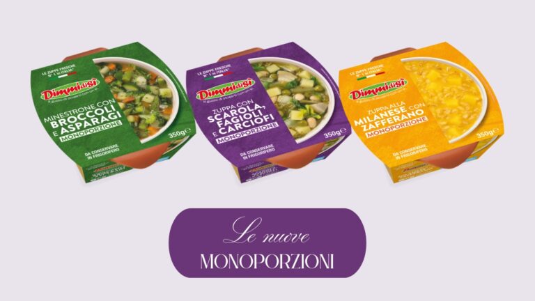 La Linea Verde rilancia le zuppe DimmidiSì con un nuovo look e nuove ricette