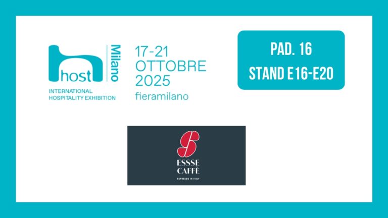 Essse Caffè a HOST 2025: innovazione, formazione e ospiti d’eccezione